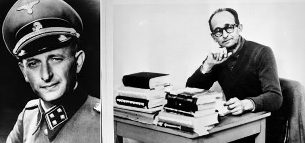 LSS-Obersturmbannführer Otto Adolf Eichmann responsabile della macchina dello sterminio nazista