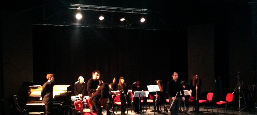 Natalia Pavlova e Orchestra Ghironda : L'Orchestra Ghironda durante un concerto a Roma