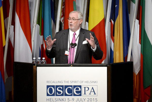un momento nell'assemblea dell'OSCE