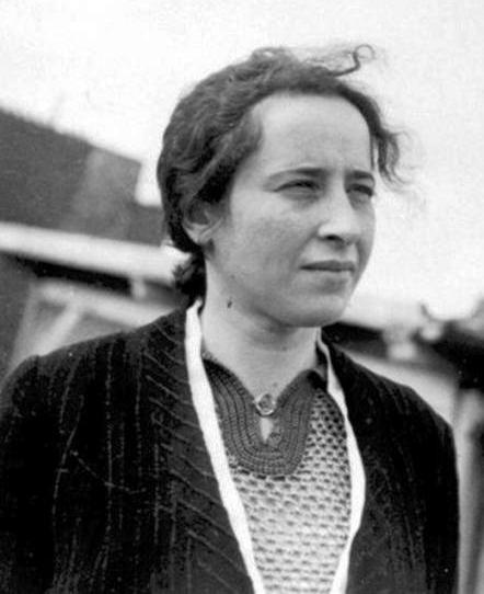 La Filosofa e Teorica Politica Hannah Arendt Hannover, 14 ottobre 1906 – New York, 4 dicembre 1975- autrice di Origini del Totaliterismo