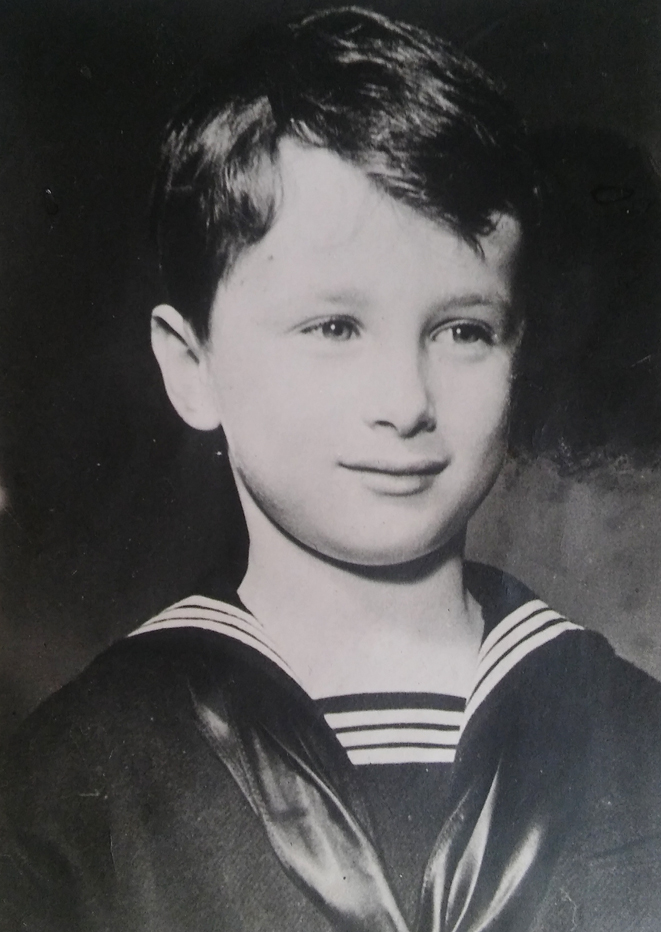 Aldo Rosselli da bambino - photo courtesy Giacomo Rosselli