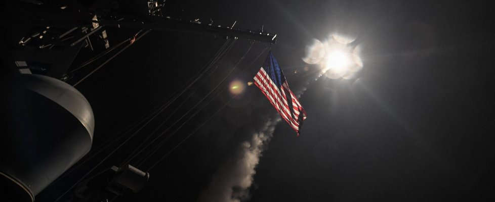 lancio dei missili americani sulla siria 