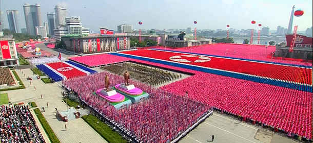 Parata militare in Corea del Nord