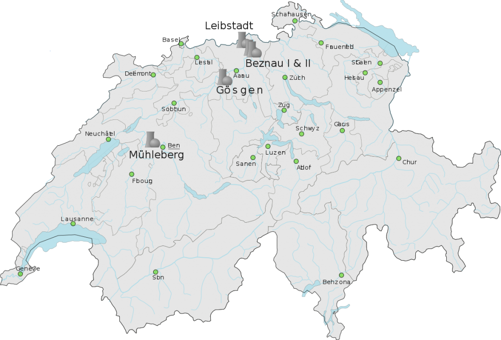 Svizzera Energia Nucleare