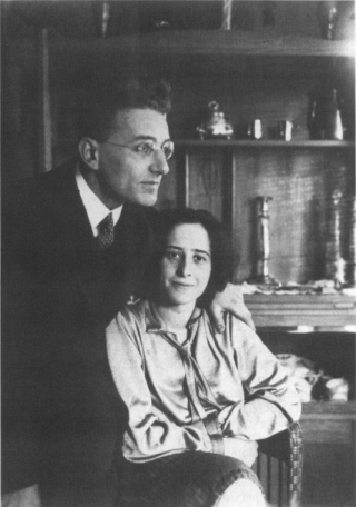 Gunter Anders e Hannah Arendt quando erano sposati