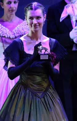 la soprano Natalia Pavlova premiata al Narnia Festival con il Leone d'Argento 2017 