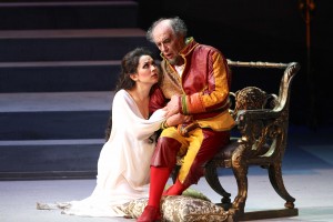 Gilda ( Maria Mudryak ) Rigoletto ( Leo Nucci )