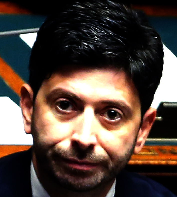 Minister Speranza, photo taken from Youtube